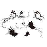 D-907 Butterflies Pattern Car Modified Decorative Sticker, D-907