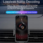 C1 Car Bluetooth 5.0 MP3 Player FM Transmitter Air Outlet Phone Holder, C1