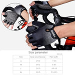 Luvas de Silicone BOODUN 1096 para Fitness e Desporto, Antiderrapantes, Resistentes ao Desgaste e Respiráveis, S, M, XL
