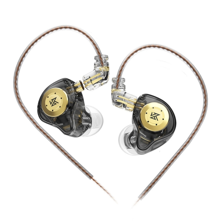 KZ-EDX PRO Auscultadores desportivos HiFi dinâmicos intra-auriculares, com microfone, sem microfone