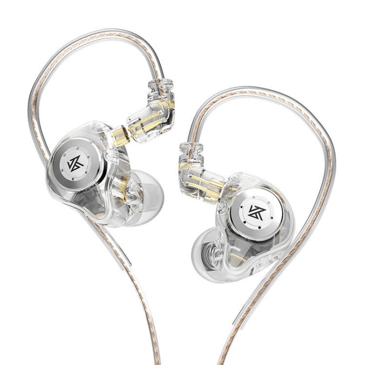 KZ-EDX PRO Auscultadores desportivos HiFi dinâmicos intra-auriculares, com microfone, sem microfone
