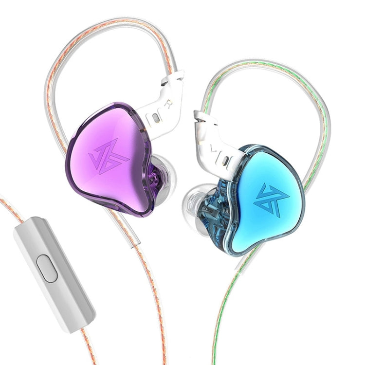 KZ-EDC Auscultadores HiFi intra-auriculares com subwoofer com fio de alto valor, com microfone, sem microfone