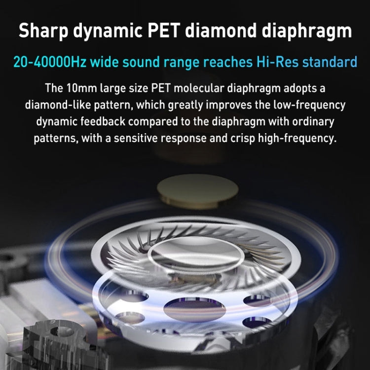 KZ-EDC Auscultadores HiFi intra-auriculares com subwoofer com fio de alto valor, com microfone, sem microfone