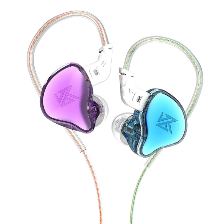 KZ-EDC Auscultadores HiFi intra-auriculares com subwoofer com fio de alto valor, com microfone, sem microfone