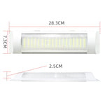 2 PCS ZS-3331 12-80V High Bright 84LEDs RV Dome Light Cabin Light Bar, ZS-3331