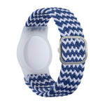 Pulseira de Nylon com Localizador Anti-perda e Capa Protetora TPU para AirTag 2ª Geração / AirTag 1ª Geração