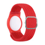 Pulseira de Nylon com Localizador Anti-perda e Capa Protetora TPU para AirTag 2ª Geração / AirTag 1ª Geração