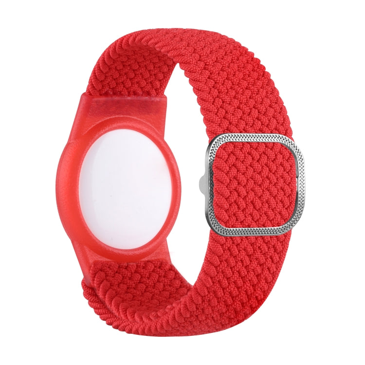Pulseira de Nylon com Localizador Anti-perda e Capa Protetora TPU para AirTag 2ª Geração / AirTag 1ª Geração