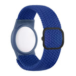 Pulseira de Nylon com Localizador Anti-perda e Capa Protetora TPU para AirTag 2ª Geração / AirTag 1ª Geração