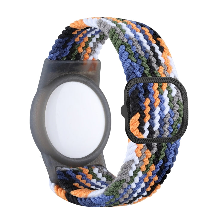 Pulseira de Nylon com Localizador Anti-perda e Capa Protetora TPU para AirTag 2ª Geração / AirTag 1ª Geração