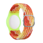 Pulseira de Nylon com Localizador Anti-perda e Capa Protetora TPU para AirTag 2ª Geração / AirTag 1ª Geração