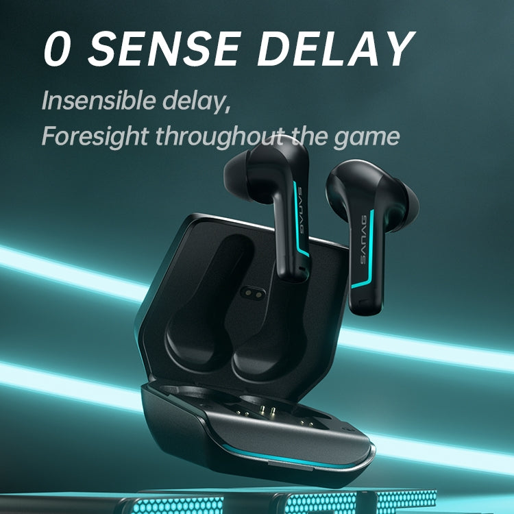 Sanag H2S PRO Auricular de jogo Bluetooth sem fios com redução de ruído estéreo