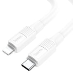 hoco X84 Cabo de Carregamento e Dados PD Sólido USB-C / Tipo-C para 8 Pinos 20W, Comprimento: 1m