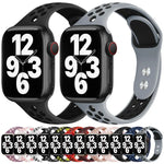 Correia de relógio de cintura pequena com pregos duplos para Apple Watch Series, 7 45mm / 6&SE&5&4 44mm / 3&2&1 42mm, 7 41mm / 6&SE&5&4 40mm / 3&2&1 38mm