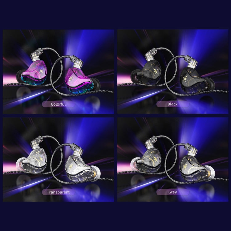 QKZ ZXT Auricular desportivo intra-auricular com fio, controlo e ficha, monitor de palco estéreo HiFi, versão standard, com microfone