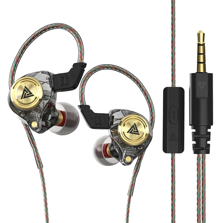 QKZ AK3 FiLe Auricular In-ear Subwoofer com Controlo por Fios e Microfone