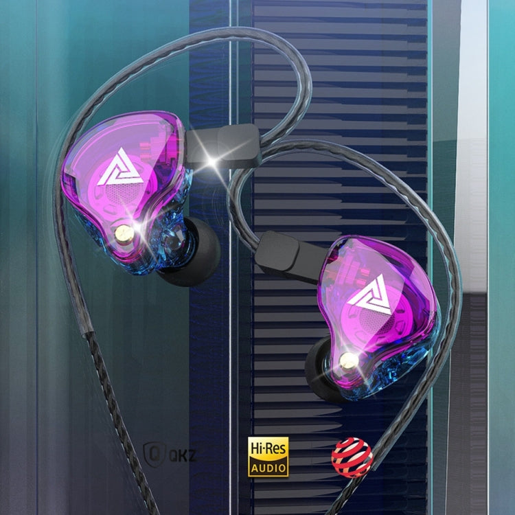 QKZ VK4 Auricular In-ear Subwoofer HiFi com Controlo por Fios e Microfone