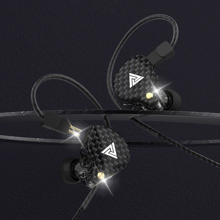 QKZ VK4 Auricular In-ear Subwoofer HiFi com Controlo por Fios e Microfone
