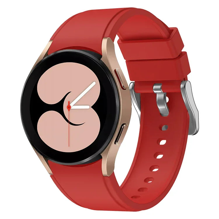 Correia de Relógio em Silicone mm, Para Samsung Galaxy Watch 5 40mm, Para Samsung Galaxy Watch 5 Pro 45mm