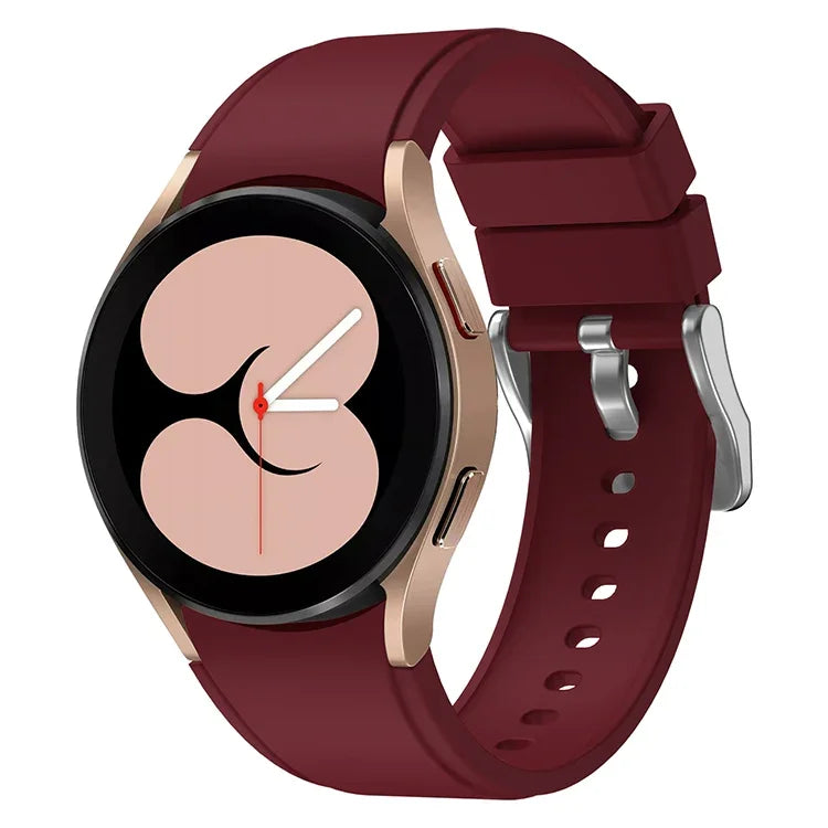 Correia de Relógio em Silicone mm, Para Samsung Galaxy Watch 5 40mm, Para Samsung Galaxy Watch 5 Pro 45mm