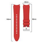 Correia de Relógio em Silicone mm, Para Samsung Galaxy Watch 5 40mm, Para Samsung Galaxy Watch 5 Pro 45mm