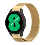 Correia Milanesa para Relógio, Para Samsung Galaxy Watch 5 40mm / 44mm, Para Samsung Galaxy Watch 5 Pro 45mm