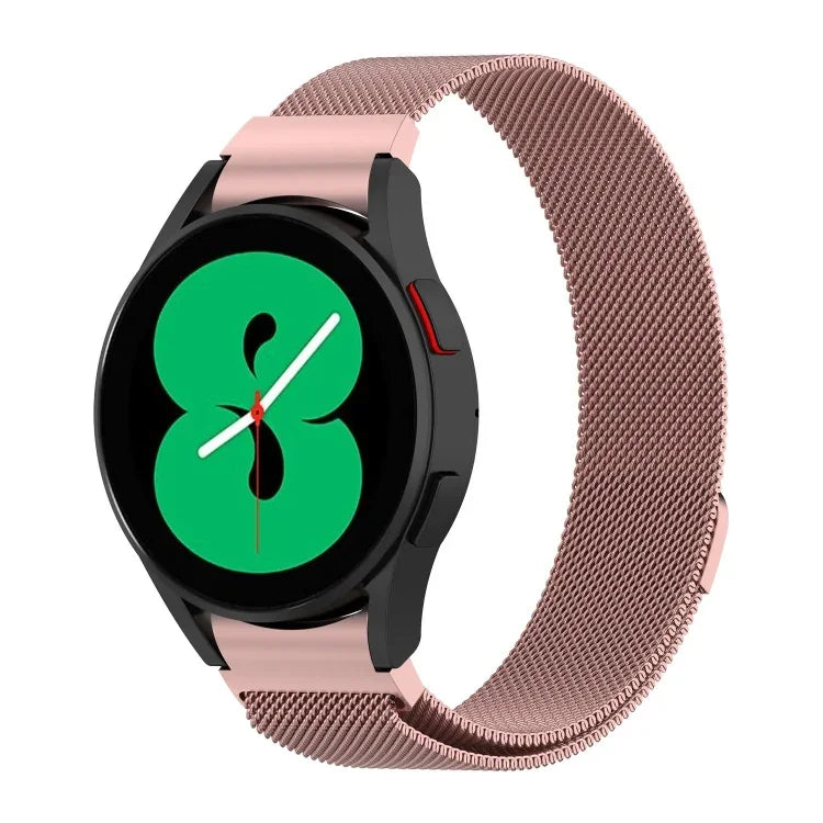 Correia Milanesa para Relógio, Para Samsung Galaxy Watch 5 40mm / 44mm, Para Samsung Galaxy Watch 5 Pro 45mm