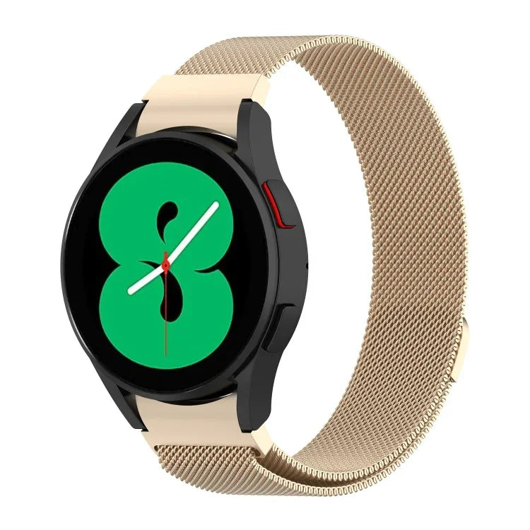 Correia Milanesa para Relógio, Para Samsung Galaxy Watch 5 40mm / 44mm, Para Samsung Galaxy Watch 5 Pro 45mm