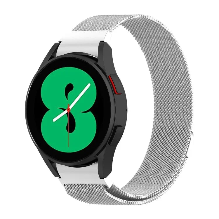 Correia Milanesa para Relógio, Para Samsung Galaxy Watch 5 40mm / 44mm, Para Samsung Galaxy Watch 5 Pro 45mm
