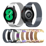 Correia Milanesa para Relógio, Para Samsung Galaxy Watch 5 40mm / 44mm, Para Samsung Galaxy Watch 5 Pro 45mm
