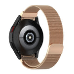 Correia Milanesa para Relógio, Para Samsung Galaxy Watch 5 40mm / 44mm, Para Samsung Galaxy Watch 5 Pro 45mm