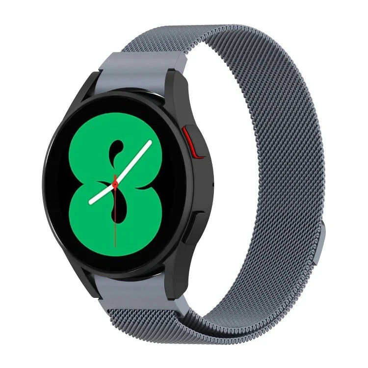 Correia Milanesa para Relógio, Para Samsung Galaxy Watch 5 40mm / 44mm, Para Samsung Galaxy Watch 5 Pro 45mm