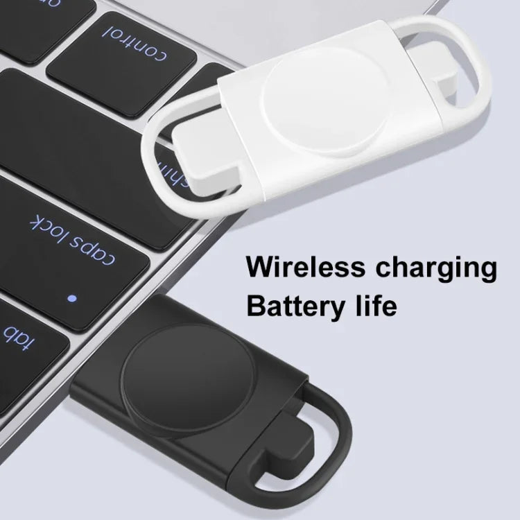Carregador inteligente portátil sem fios T09-A com dupla USB para Apple Watch Series, para Apple Watch Series