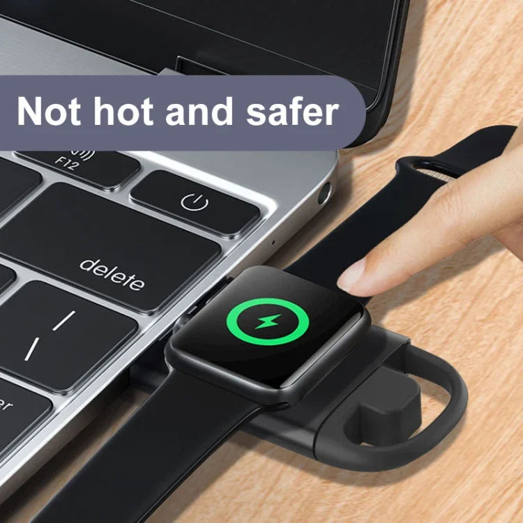 Carregador inteligente portátil sem fios T09-A com dupla USB para Apple Watch Series, para Apple Watch Series