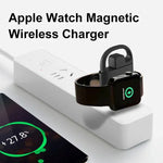 Carregador inteligente portátil sem fios T09-A com dupla USB para Apple Watch Series, para Apple Watch Series
