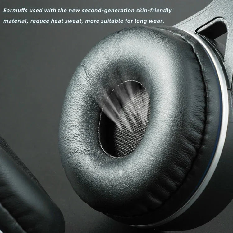 SOYTO SY-T30C Auscultadores Gaming Ergonómicos Bluetooth Sem Fios com Microfone Longo e Cancelamento de Ruído, SY-T30C
