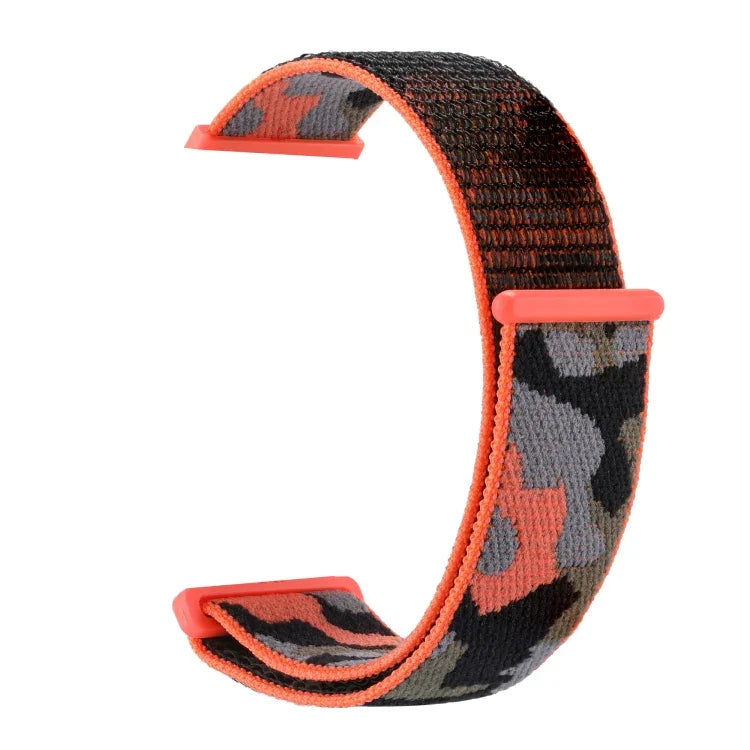 Nylon Loop Watch Band For Apple Watch Series, 7 45mm / 6&SE&5&4 44mm / 3&2&1 42mm, 7 41mm / 6&SE&5&4 40mm / 3&2&1 38mm