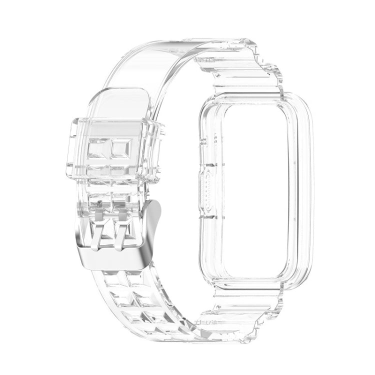 For Huawei Watch Fit 2 Integrated Transparent Silicone Watch Band, For Huawei Watch Fit 2