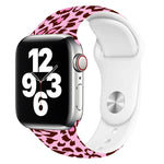 Pulseira de Relógio com Impressão de Unha Única para Apple Watch Series, 7 45mm / 6&SE&5&4 44mm / 3&2&1 42mm, 7 41mm / 6&SE&5&4 40mm / 3&2&1 38mm