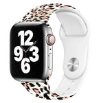 Pulseira de Relógio com Impressão de Unha Única para Apple Watch Series, 7 45mm / 6&SE&5&4 44mm / 3&2&1 42mm, 7 41mm / 6&SE&5&4 40mm / 3&2&1 38mm