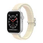 Pulseira de Relógio de Nylon para Cintura Pequena com Onda para Apple Watch Series, 7 45mm / 6&SE&5&4 44mm / 3&2&1 42mm, 7 41mm / 6&SE&5&4 40mm / 3&2&1 38mm
