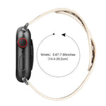 Pulseira de Relógio Trançada para Apple Watch Series, 7 45mm / 6&SE&5&4 44mm / 3&2&1 42mm, 7 41mm / 6&SE&5&4 40mm / 3&2&1 38mm