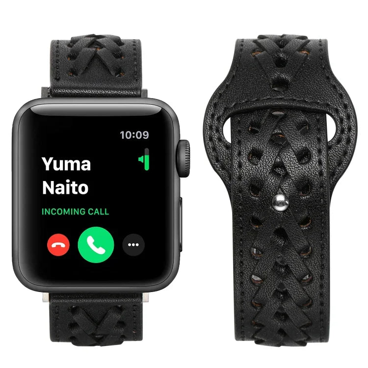 Pulseira de Relógio Trançada para Apple Watch Series, 7 45mm / 6&SE&5&4 44mm / 3&2&1 42mm, 7 41mm / 6&SE&5&4 40mm / 3&2&1 38mm