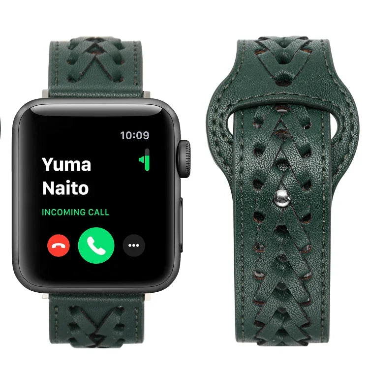 Pulseira de Relógio Trançada para Apple Watch Series, 7 45mm / 6&SE&5&4 44mm / 3&2&1 42mm, 7 41mm / 6&SE&5&4 40mm / 3&2&1 38mm