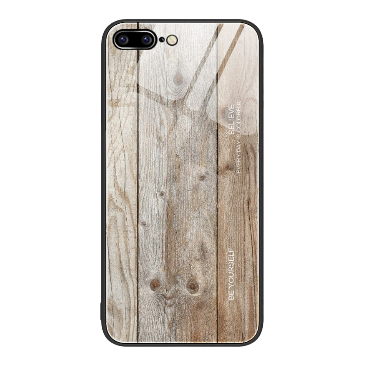 Wood Grain Glass Protective Case, For iPhone 7 Plus, For iPhone 11, For iPhone 14 Plus, For iPhone 14 Pro, For iPhone 14