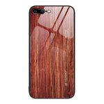 Wood Grain Glass Protective Case, For iPhone 7 Plus, For iPhone 11, For iPhone 14 Plus, For iPhone 14 Pro, For iPhone 14