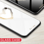 Colorful Painted Glass Phone Case, For iPhone 14 Pro Max, For iPhone 14 Pro, For iPhone 14 Plus