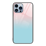 Colorful Painted Glass Phone Case, For iPhone 14 Pro Max, For iPhone 14 Pro, For iPhone 14 Plus