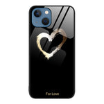 Colorful Painted Glass Phone Case, For iPhone 14 Pro Max, For iPhone 14 Pro, For iPhone 14 Plus