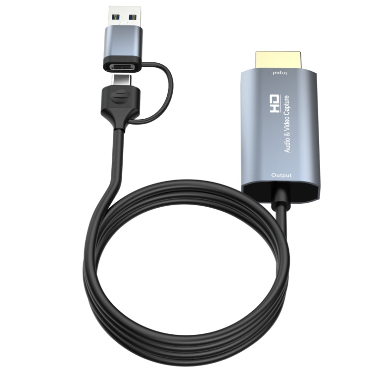 Placa de Captura de Vídeo HD HDMI/M para USB-Type C/M Z36, Comprimento: 2m, Z36